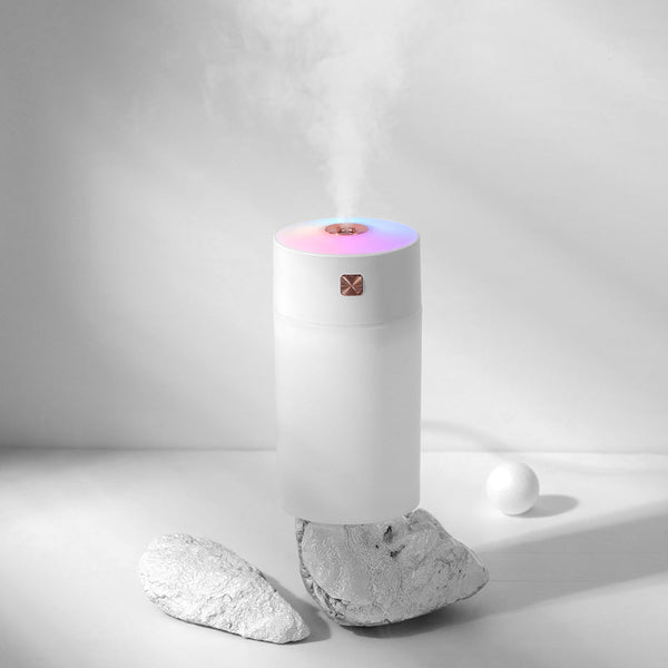 White 300Ml Usb Air Humidifier Quiet Mini For Bedroom Office Car Humidifiers