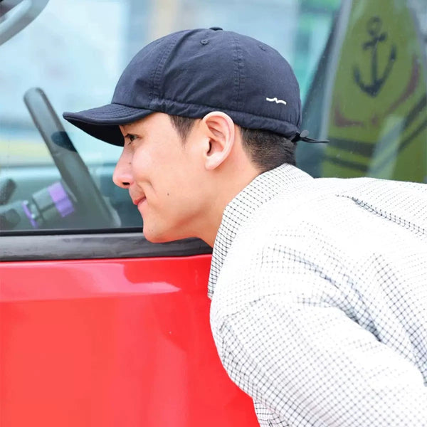 Black Minimalist Baseball Cap Unisex Retro Streetwear Hat Hats & Headwear