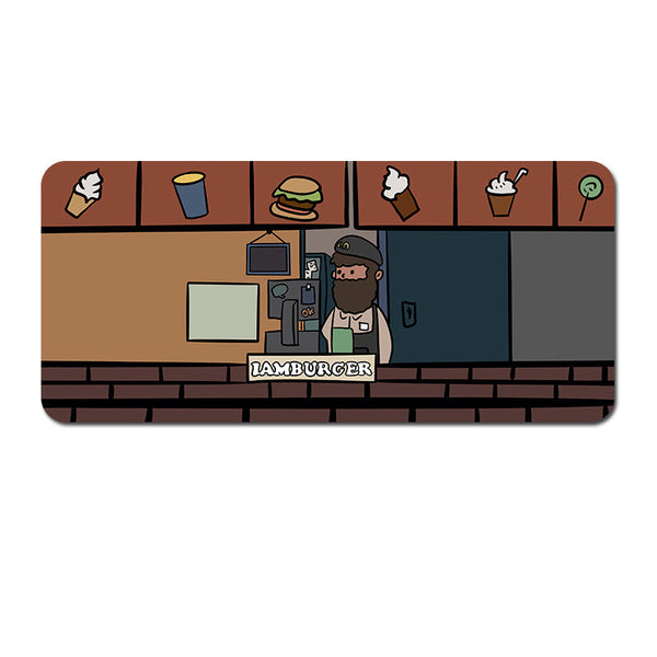 Oversized Cartoon Desk Pad 80X30x0.4Cmcm Mouse Mat Non Slip Base (Style 5) Desk Mats