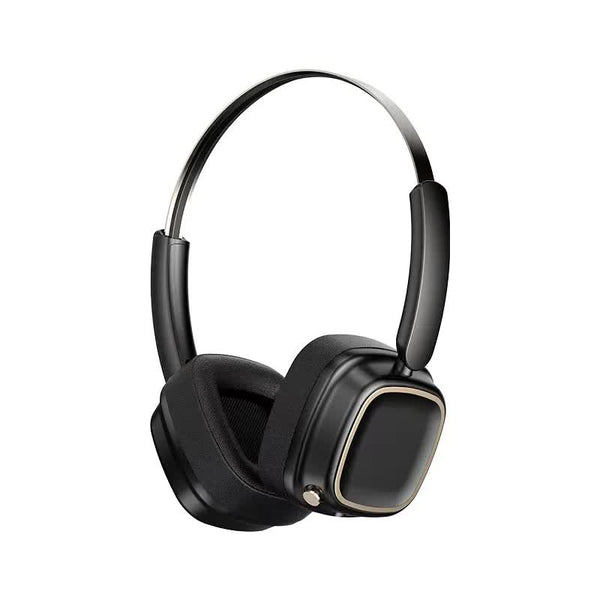 Silver And Brown Compact Retro Wireless Bluetooth Deep Bass Immersive Sound Headphones