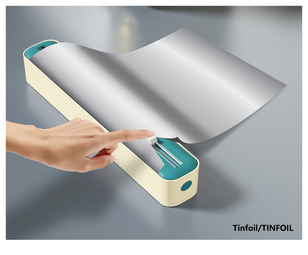 2 Pcs Bidirectional Cling Film Cutter Reusable Wrap Dispenser For Kitchen Other Kitchen Gadgets