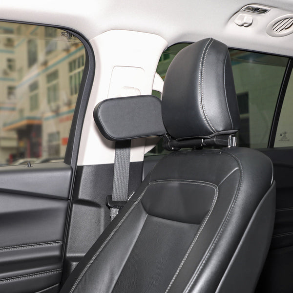 Black Car Side Headrest Pillow For Travel Adjustable Neck Support Cushion Rear Seat Comfort And Safety Pillows