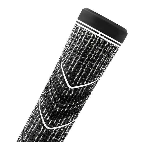 2 Pcs Grey Mcc Plus4 Midsize Golf Grip Rubber And Cotton Thread Hybrid 265 Mm 72G Core 60 Other Golf Training Aids
