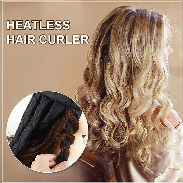 Blue Heatless Octopus Hair Curlers 2 Pack Soft Fabric Curling Rods For Damage Free Curls Rollers & Curlers