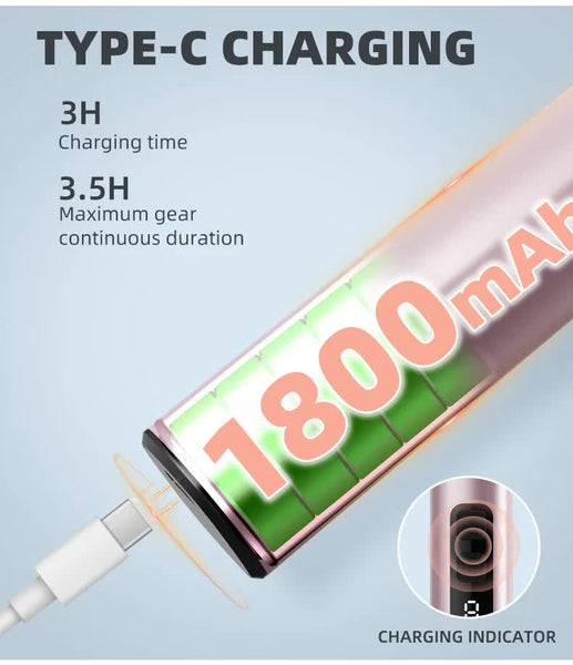 Grey Rechargeable Electric Foot File With 9 Speed Settings Callus Remover For Smooth Feet Electric Files & Tools