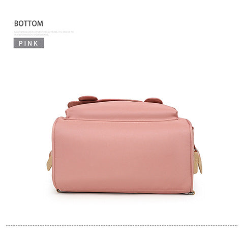 Pink Multifunctional Insulated Lunch Bag Women Waterproof Lightweight Picnics Outings Lunchboxes