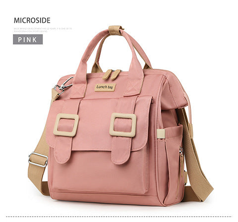 Green Multifunctional Insulated Lunch Bag For Women Waterproof Lightweight And Stylish Picnics Outings Lunchboxes