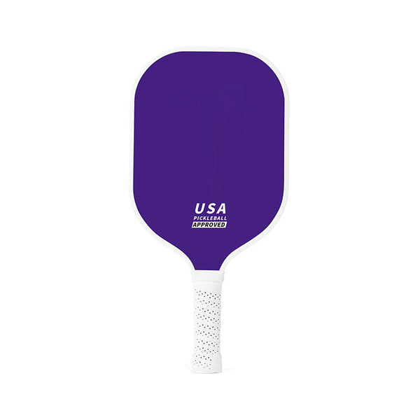 Light Blue Fiberglass Pickleball Paddle Lightweight 215G With Anti Slip Tpu Grip For Outdoor Sports Racquets