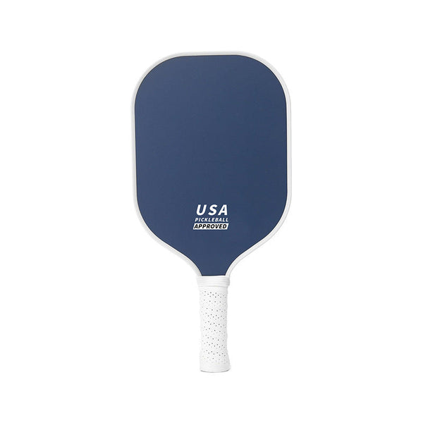 Light Blue Fiberglass Pickleball Paddle Lightweight 215G With Anti Slip Tpu Grip For Outdoor Sports Racquets