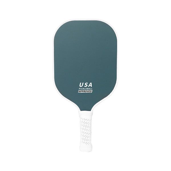 Light Blue Fiberglass Pickleball Paddle Lightweight 215G With Anti Slip Tpu Grip For Outdoor Sports Racquets