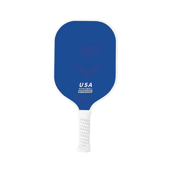 Light Blue Fiberglass Pickleball Paddle Lightweight 215G With Anti Slip Tpu Grip For Outdoor Sports Racquets