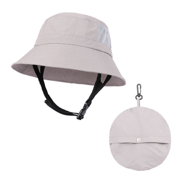 Black Uv50+ Sun Protection Bucket Hat Waterproof Quick Dry Foldable Outdoor Fishing For Men And Women Hats & Headwear