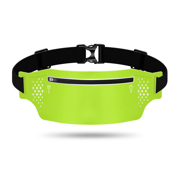 2 Pcs Pink Lightweight Women's Running Waist Bag Splash Proof Fitness Belt With Stretchable Phone Storage Waist Packs & Bags
