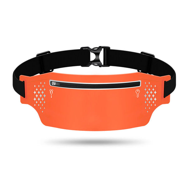 2 Pcs Pink Lightweight Women's Running Waist Bag Splash Proof Fitness Belt With Stretchable Phone Storage Waist Packs & Bags