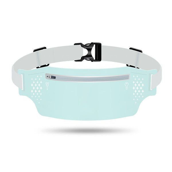 2 Pcs Pink Lightweight Women's Running Waist Bag Splash Proof Fitness Belt With Stretchable Phone Storage Waist Packs & Bags