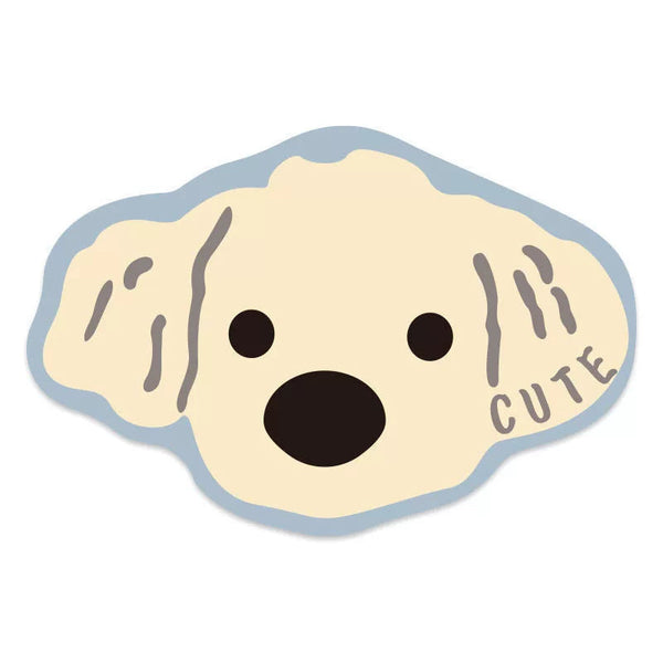 2 Pcs Style 5 Beige Puppy Pattern Cartoon Pet Feeding Mat For Cats & Dogs Absorbent Diatom Mud Splash Proof Easy To Clean Dog Feeding Mats