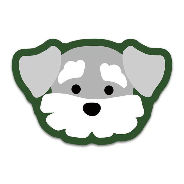 2 Pcs Style 6 Grey And Green Puppy Pattern Cartoon Pet Feeding Mat For Cats & Dogs Absorbent Diatom Mud Splash Proof Easy To Clean Dog Feeding Mats