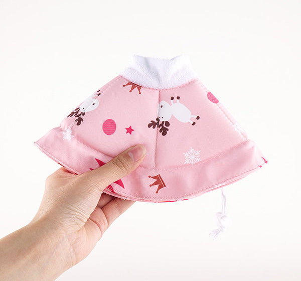 2 Pcs Size Pink Comfortable Pet Recovery Collar | Waterproof Anti Lick For Cats & Dogs Dog Collars