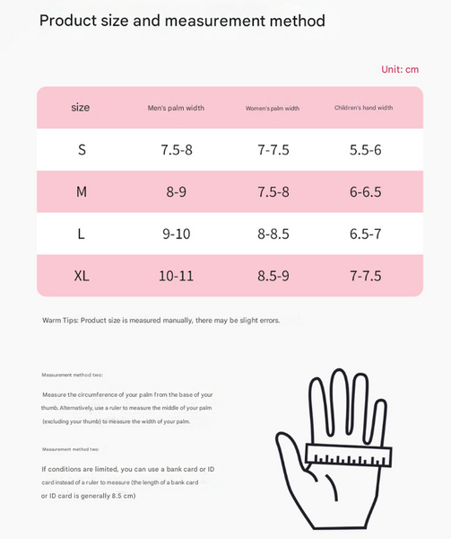 Xl Pink Women's Summer Cycling Breathable Half Finger Non Slip Fitness Training Gloves