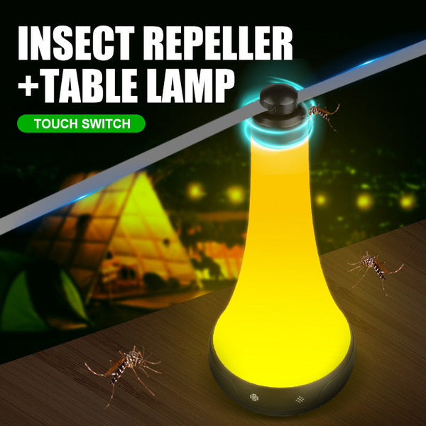 Multifunctional Fly Repeller Fan With Led Light Rechargeable Outdoor Hanging Mosquito Repellent Ultrasonic Pest Repellers