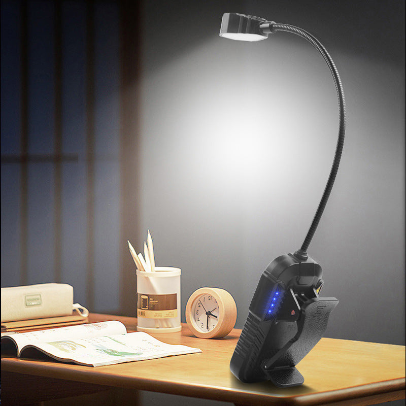 Led Sensor Clip On Book Light Usb Rechargeable Multifunctional For Reading And Fishing Reading Lights