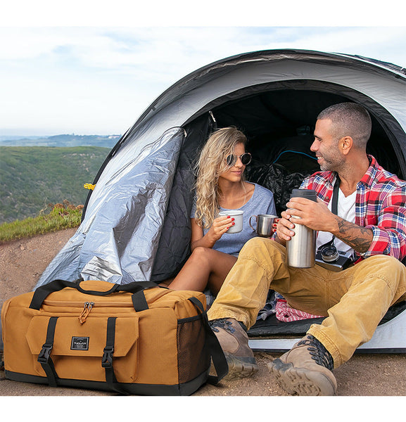 Black Dry Wet Separation Gym Bag Yoga Fitness Travel Duffel Shoe Compartment Gym Bags