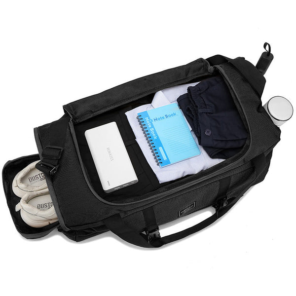 Green Dry Wet Separation Gym Bag Yoga Fitness Travel Duffel With Shoe Compartment Gym Bags