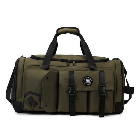 Army Green Capacity Travel Duffel Bag Unisex Multi Color 56X29x27cm Duffle Bags