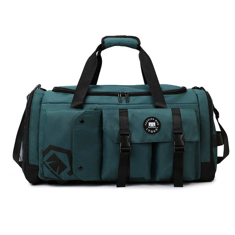 Dark Green Capacity Travel Duffel Bag Unisex Multi Color 56X29x27cm Duffle Bags