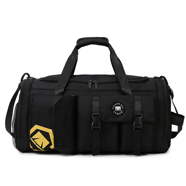 Black Capacity Travel Duffel Bag Unisex Multi Color 56X29x27cm Durable Design Duffle Bags