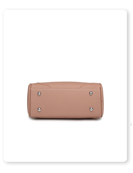 Purple Chic Mini Round Crossbody Bag For Women Elegant Handbag With Tassel Accent Women's Bags & Handbags