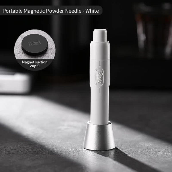 White Telescopic Magnetic Stainless Steel Coffee Tamper Needle Espresso Powder Distributor Coffee Tea & Espresso Parts