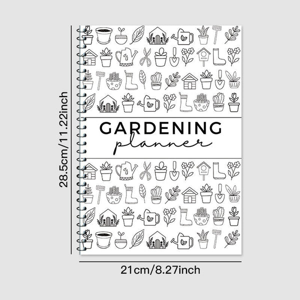 2 Pack Gardening Journal Set 28.5X21cm (11.22X8.27In) Plant Care Tracker With Watering Schedule Indoor/Outdoor Polarimeter Logbooks Other Plant Care &