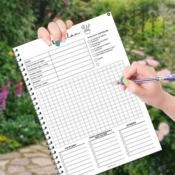 2 Pack Gardening Journal Set 28.5X21cm (11.22X8.27In) Plant Care Tracker With Watering Schedule Indoor/Outdoor Polarimeter Logbooks Other Plant Care &