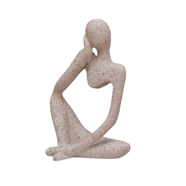 Nordic Abstract Resin Figurine Modern Minimalist Home Decor Sculpture Sandstone Sculptures & Figurines
