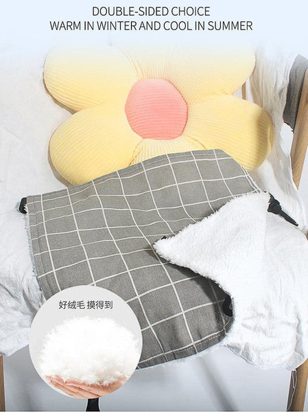 Cat Cage Hammock Adjustable Double Sided Pet Swing Bed With Hooks(Gray Star) Pet Beds