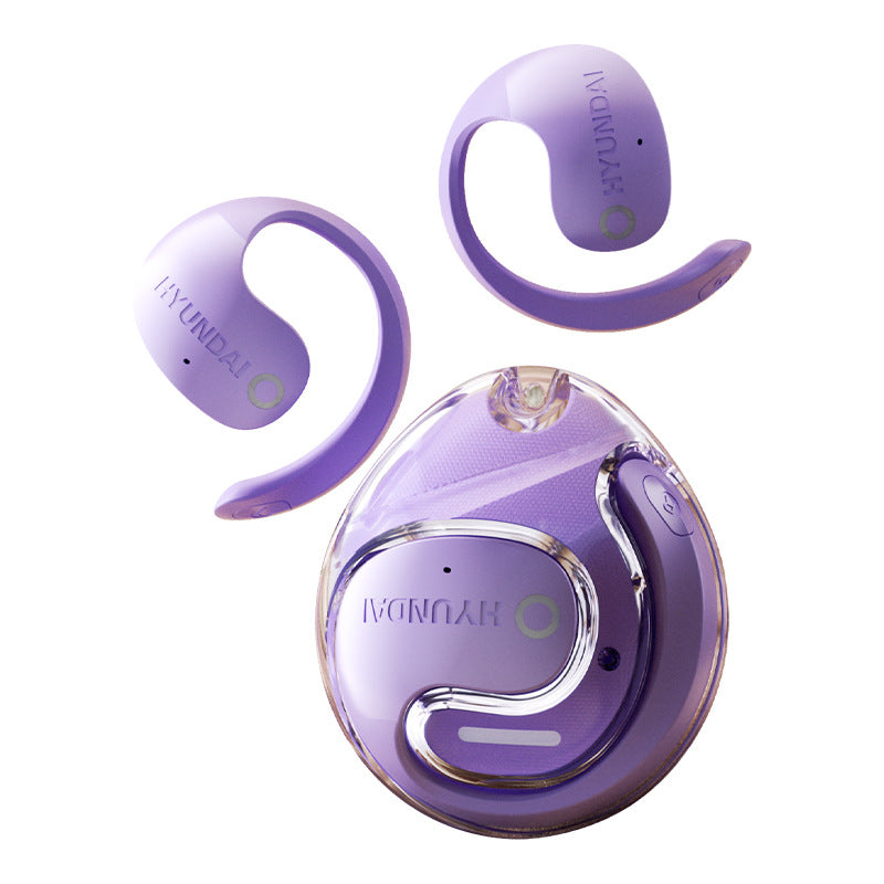 Wireless Hi Fi Sound With 360 Degree Design And Fitness Tracking(Purple) Earbuds