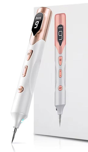 Professional 9 Level Skin Tag & Spot Remover Pen Usb Rechargeable Beauty Device (Gold) Acne & Blemish Control