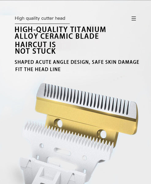 Professional Pet Grooming Hair Clipper Kit Rechargeable Low Noise With Ceramic Blades & 5 Speed Adjustment (Platinum) Dog Grooming