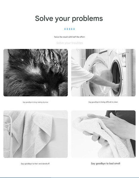 Adorable Pet Paw Grooming & Drying Mitt Super Absorbent Fleece Material (Pink) Dog Grooming