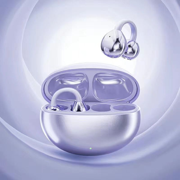 Stylish Tws Wireless Earbuds With Real Time Ai Translation Immersive Sound Touch Control Purple Cases Covers & Skins