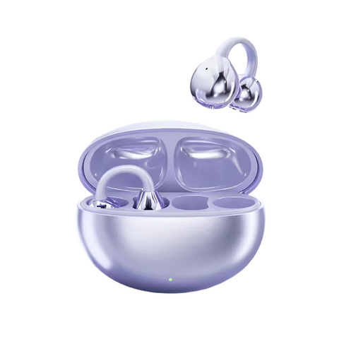 Stylish Tws Wireless Earbuds With Real Time Ai Translation Immersive Sound Touch Control Purple Cases Covers & Skins