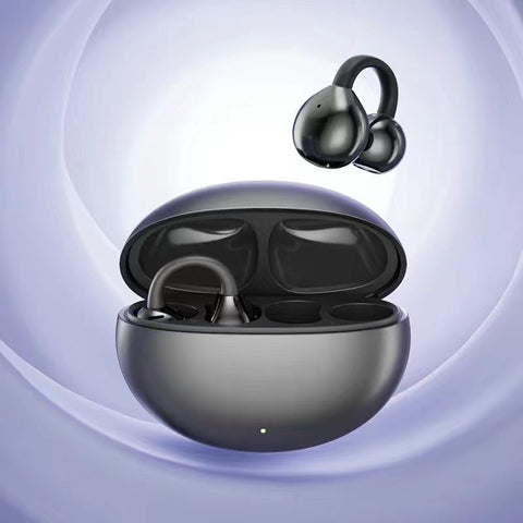 Stylish Tws Wireless Earbuds With Real Time Ai Translation Immersive Sound Touch Control Gray Cases Covers & Skins