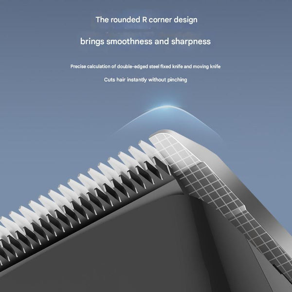 Professional 2 In 1 Cordless Hair Clipper & Trimmer Kit With Led Display 5 Speed Fine Tuning Clippers & Trimmers