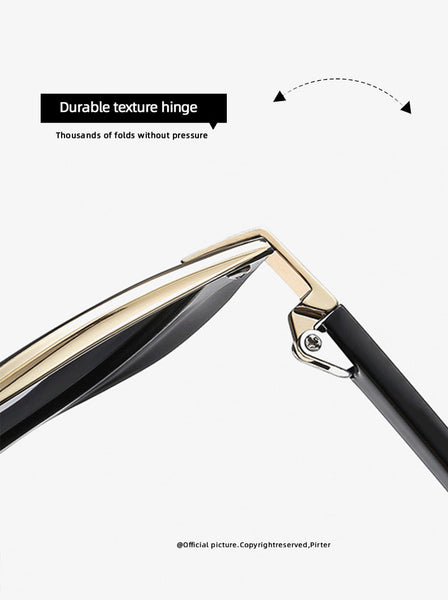 2 Pcs Brown Elegant Women's Cat Eye Anti Glare Lightweight Frame Sunglasses