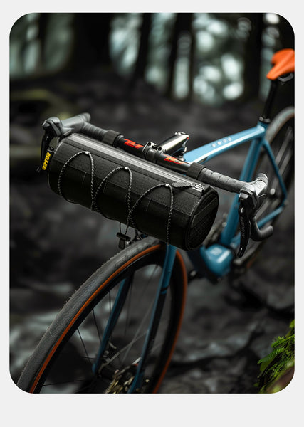 Waterproof Cycling Handlebar Bag / Frame Bag (2.2L) Converts To Crossbody Bags & Panniers