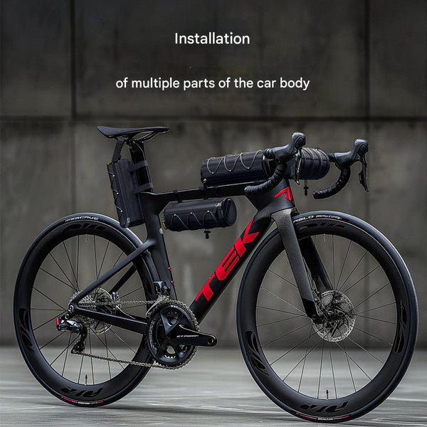 Waterproof Cycling Handlebar Bag / Frame Bag (2.2L) Converts To Crossbody Bags & Panniers