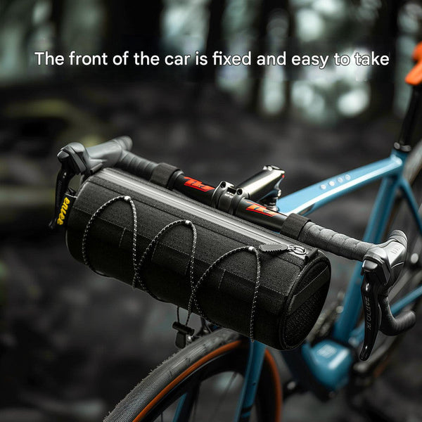 Waterproof Cycling Handlebar Bag / Frame Bag (2.2L) Converts To Crossbody Bags & Panniers