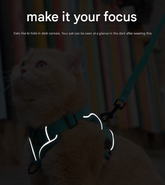 Grey Reflective Mesh Dog Harness And Leash Set Adjustable No Pull Vest Small Animal Supplies