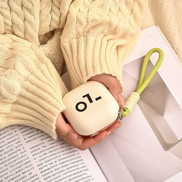 White Cute Block Hand Warmer Fast Heating Portable Electric Warmer With Lanyard Hand Warmers